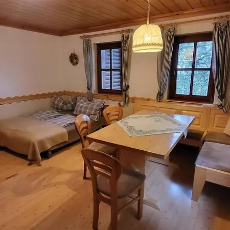 Apartmajska Hisa Mustrinka ツェルクニェ・ナ・ゴレニスケム